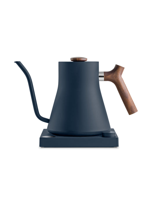 Photo of FELLOW Stagg EKG Electric Pour Over Kettle (120V) ( Stone Blue + Walnut Standard ) [ Fellow ] [ Kettles ]