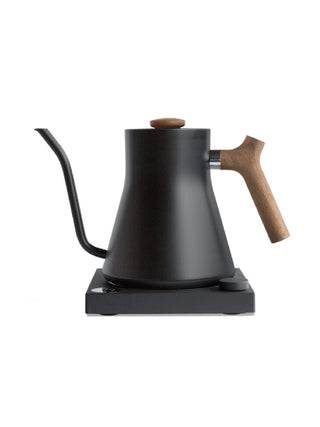 Photo of FELLOW Stagg EKG Electric Pour Over Kettle (120V) ( Matte Black and Walnut ) [ Fellow ] [ Kettles ]