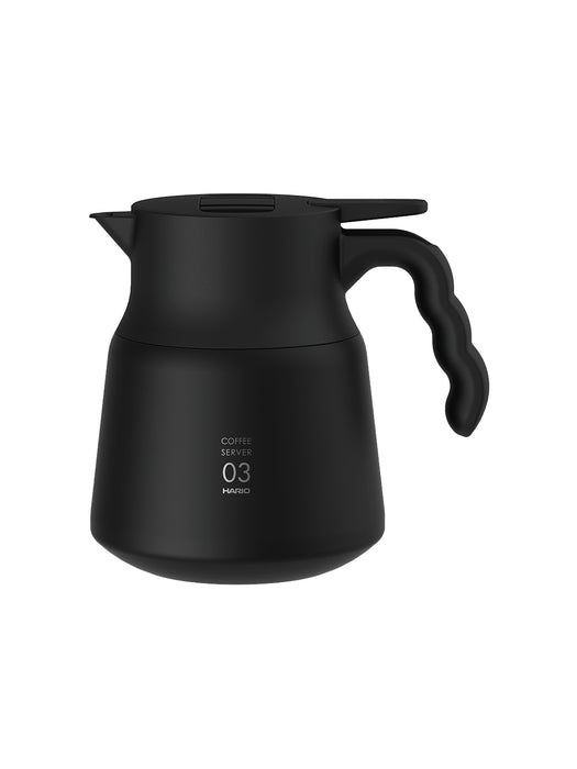 Photo of HARIO V60 Insulated Stainless Steel Server PLUS ( 800ml (27.1oz) Black ) [ HARIO ] [ Decanters ]