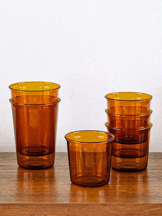 Photo of KINTO CAST AMBER Glass (430ml/14.6oz) ( ) [ KINTO ] [ Beer Glasses ]