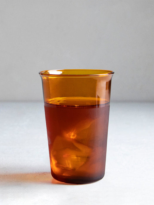 Photo of KINTO CAST AMBER Glass (430ml/14.6oz) ( ) [ KINTO ] [ Beer Glasses ]