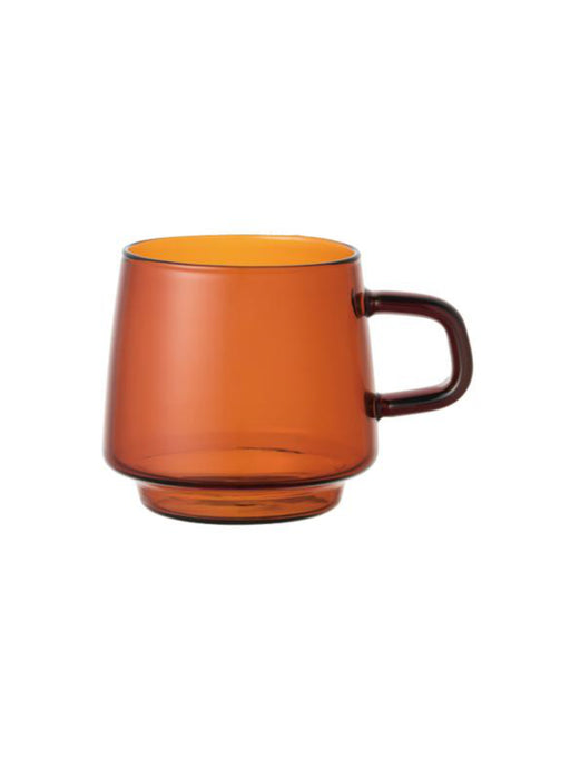 Photo of KINTO Sepia Mug (340ml/11.5oz) (4-Pack) ( Amber ) [ KINTO ] [ Coffee Glasses ]