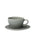 Photo of KINTO TOPO Cup & Saucer (300ml/10.1oz) ( Grey ) [ KINTO ] [ Coffee Cups ]