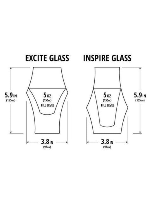 Photo of KRUVE EQ Glasses (2-Pack) ( ) [ Kruve ] [ Coffee Glasses ]