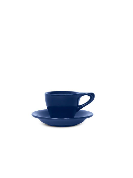 Photo of notNeutral LINO Espresso Cup & Saucer (3oz/89ml) (6-Pack) ( Dark Blue ) [ notNeutral ] [ Coffee Cups ]