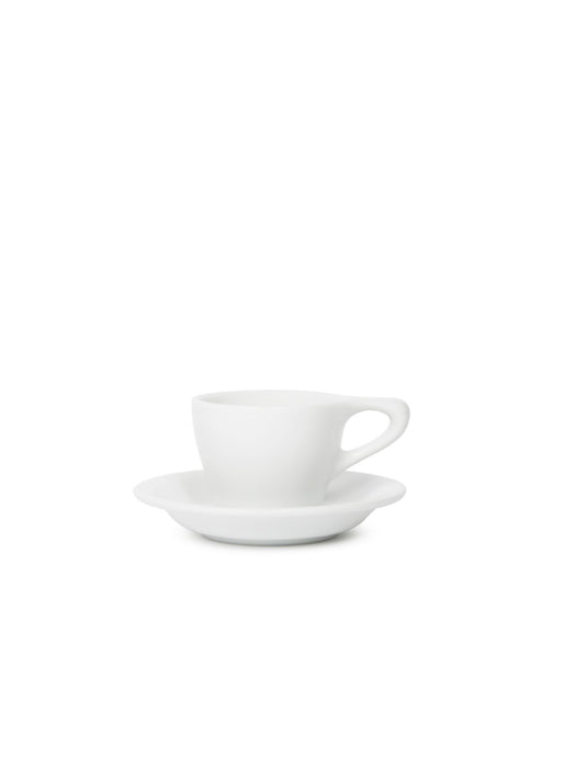 Photo of notNeutral LINO Espresso Cup & Saucer (3oz/89ml) (6-Pack) ( White ) [ notNeutral ] [ Coffee Cups ]