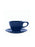 Photo of notNeutral LINO Small Latte Cup & Saucer (8oz/237ml) (6-Pack) ( Dark Blue ) [ notNeutral ] [ Coffee Cups ]