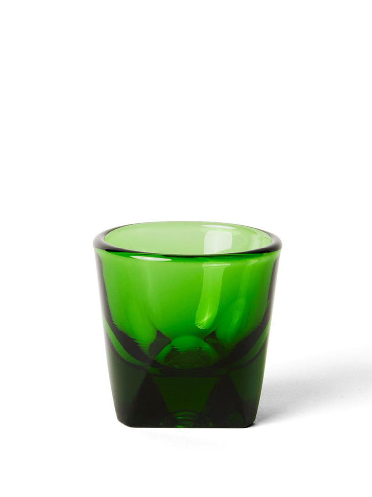 Photo of notNeutral VERO Espresso Glass (3oz/89ml) ( Emerald ) [ notNeutral ] [ Coffee Glasses ]