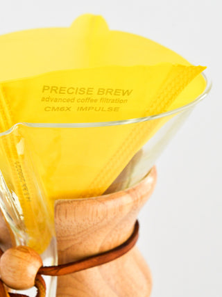 Photo of PRECISE BREW CHEMEX® 6-Cup Filters ( ) [ Precise Brew ] [ Cloth Filters ]