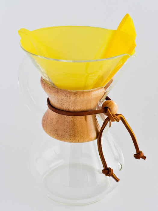 Photo of PRECISE BREW CHEMEX® 6-Cup Filters ( 20um (1 pc) ) [ Precise Brew ] [ Cloth Filters ]