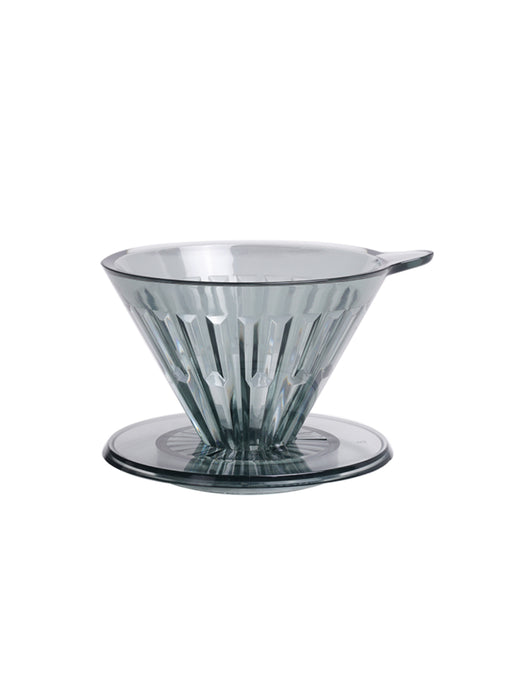 Photo of TIMEMORE Crystal Eye Dripper (Plastic) ( Transparent Black 01 (1-2 cups) ) [ Timemore ] [ Pourover Brewers ]