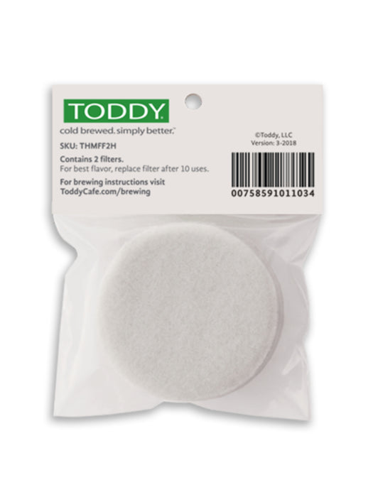 Photo of TODDY Home Felt Filter (2-Pack) ( ) [ Toddy ] [ Cloth Filters ]
